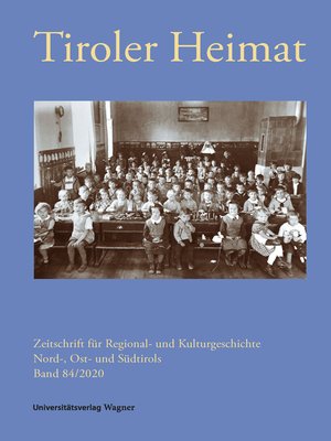 cover image of Tiroler Heimat 84 (2020)